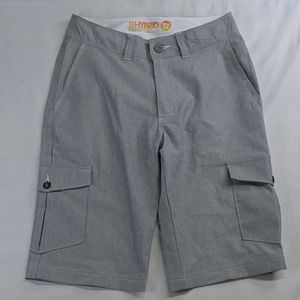 Buckle BKE Hybrid 28 x‎ 24" Khaki Standard Fit Cargo Shorts